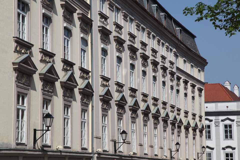 Fassade in der Linzer Altstadt
