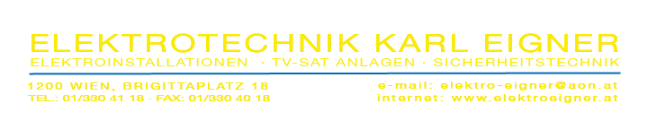 Elektrotechnik Karl Eigner